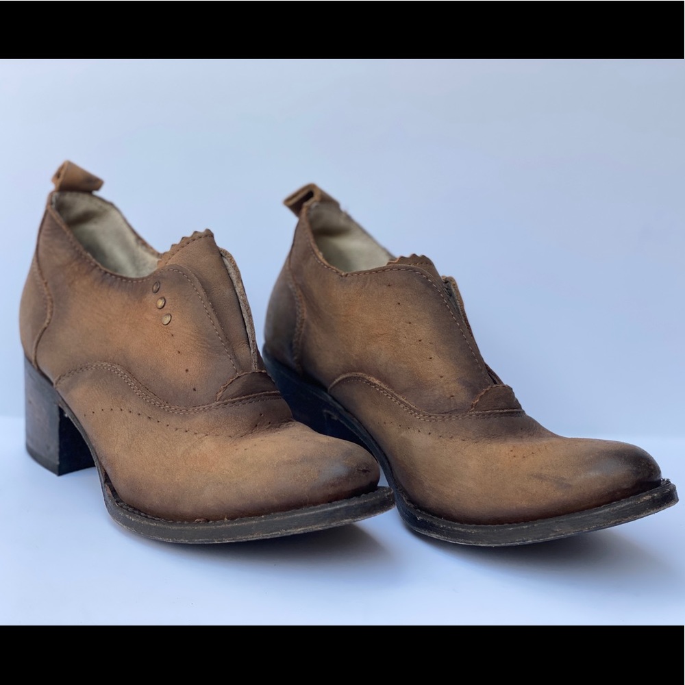 Freebird Sadie leather Booties